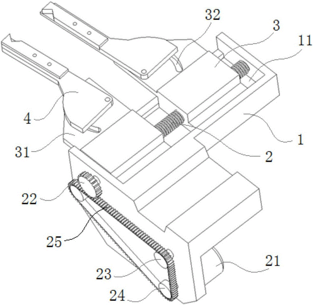 Self-locking clamping manipulator