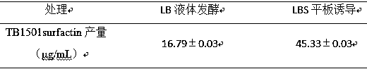 Method for preparing biocontrol bacillus secondary metabolite surfactins