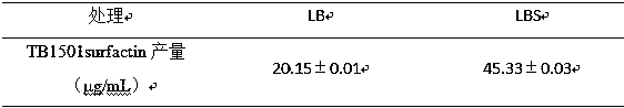 Method for preparing biocontrol bacillus secondary metabolite surfactins