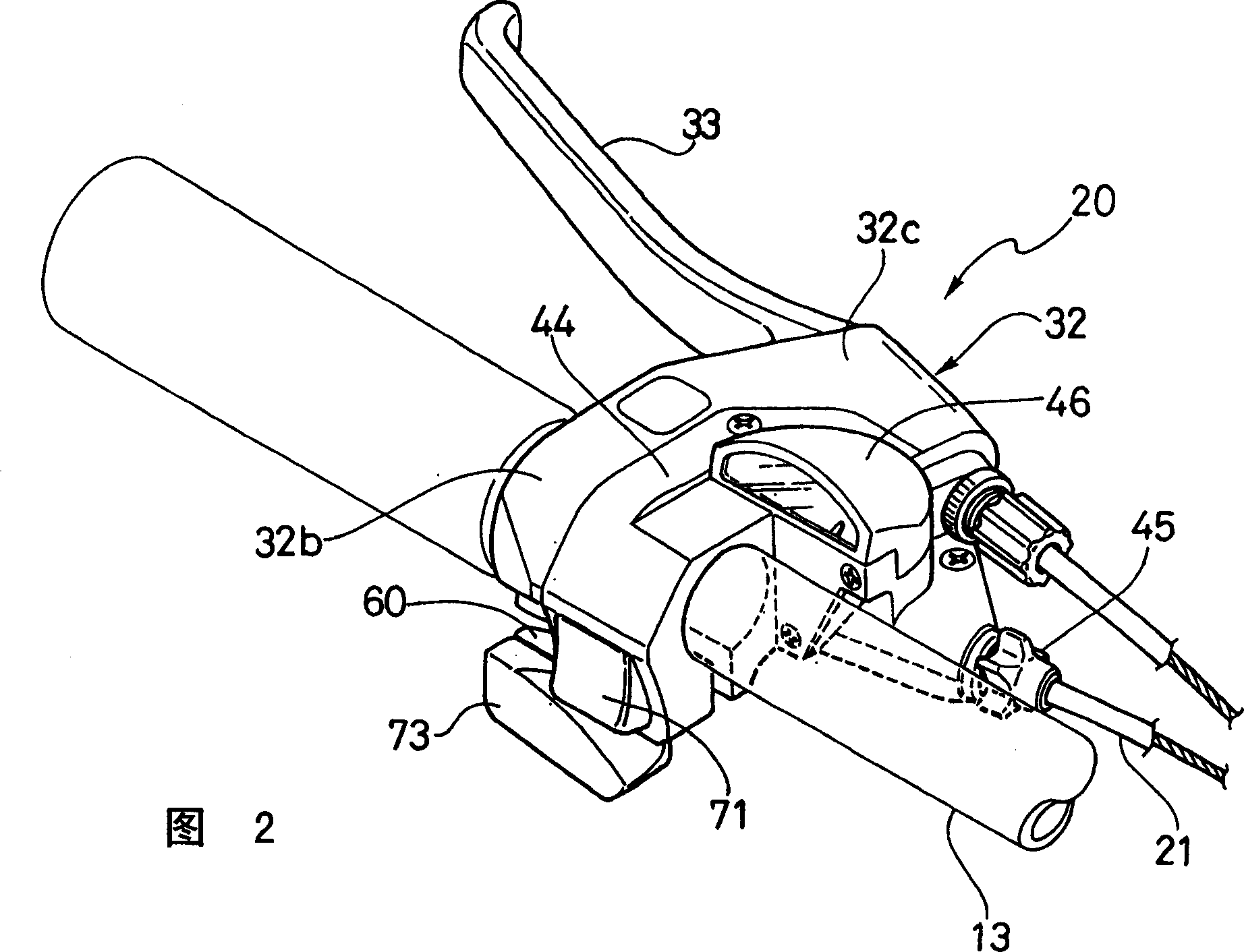 Bicycle gear controller for bicycle driving gear