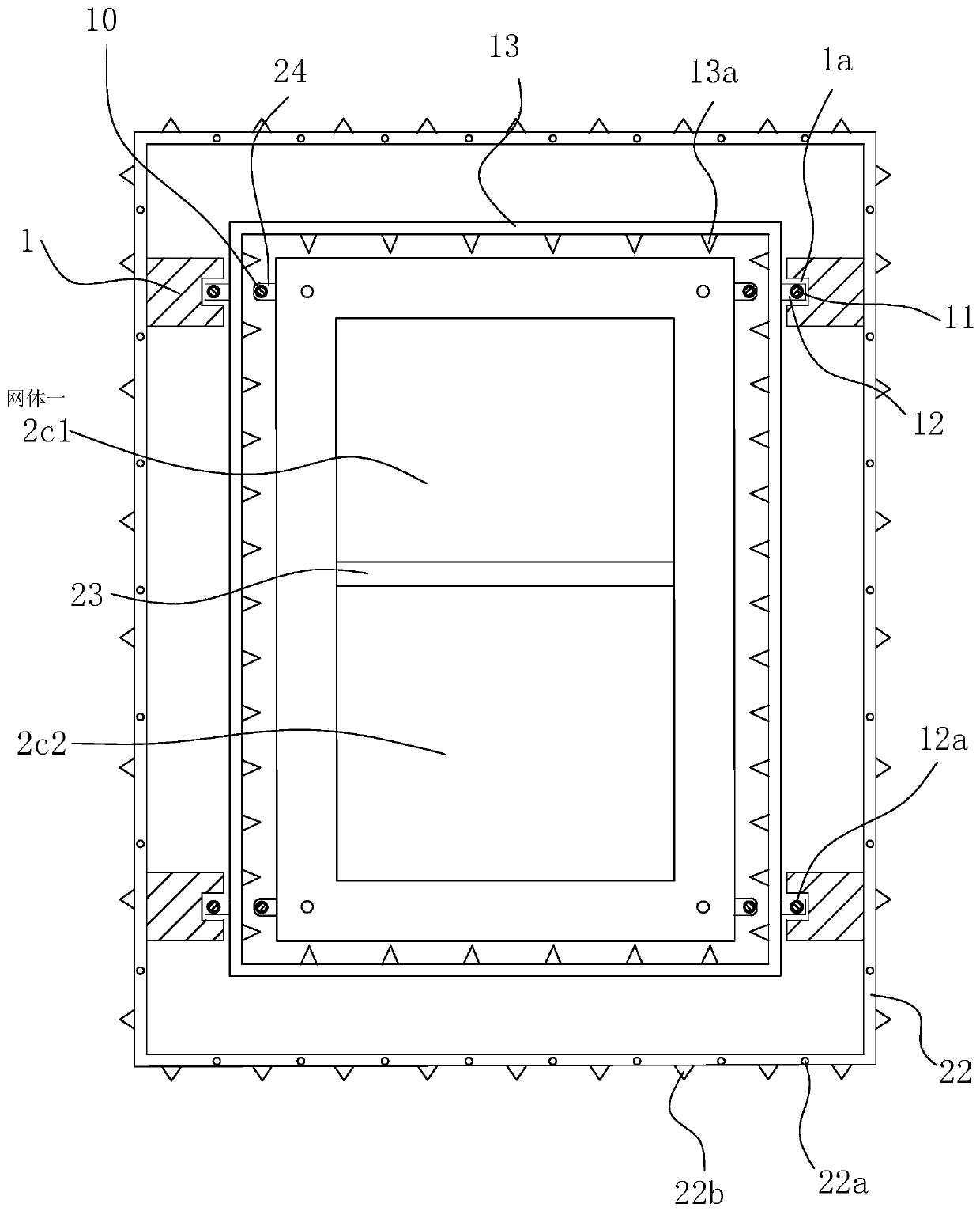 A kind of marine aquaculture net cage