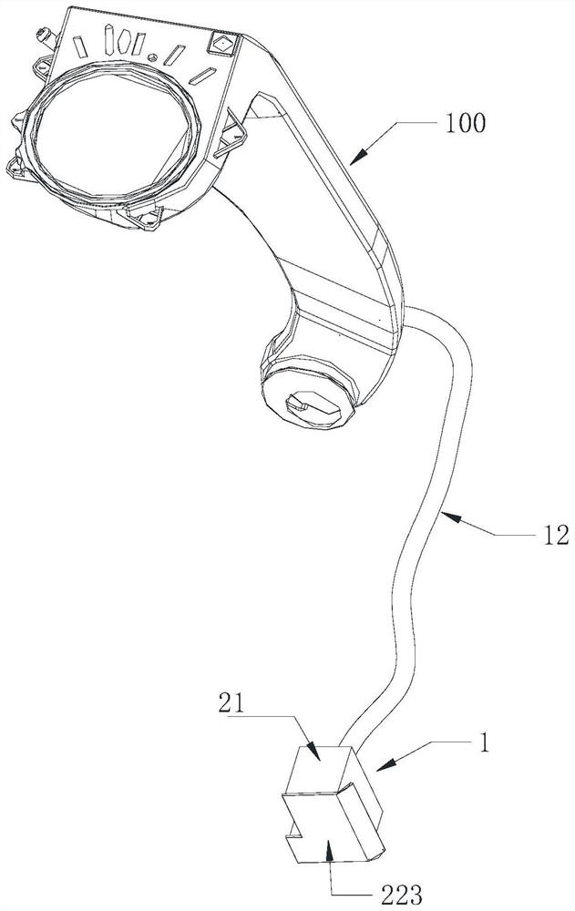 Flock removing structure, condensation air duct, clothes dryer, flock removing method and storage medium