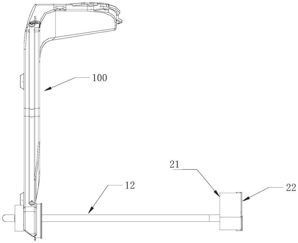 Flock removing structure, condensation air duct, clothes dryer, flock removing method and storage medium