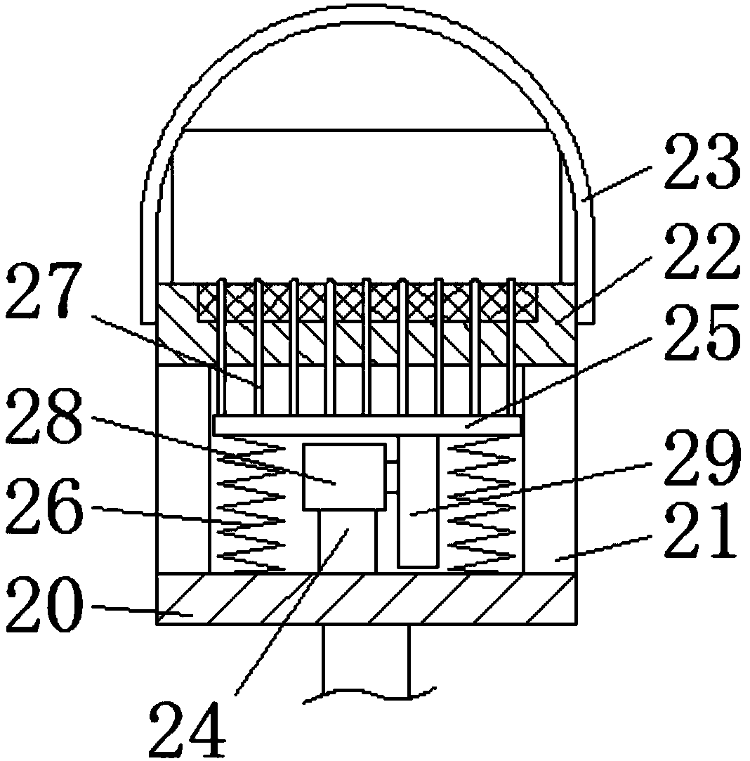 Leg exercising device for rehabilitation department