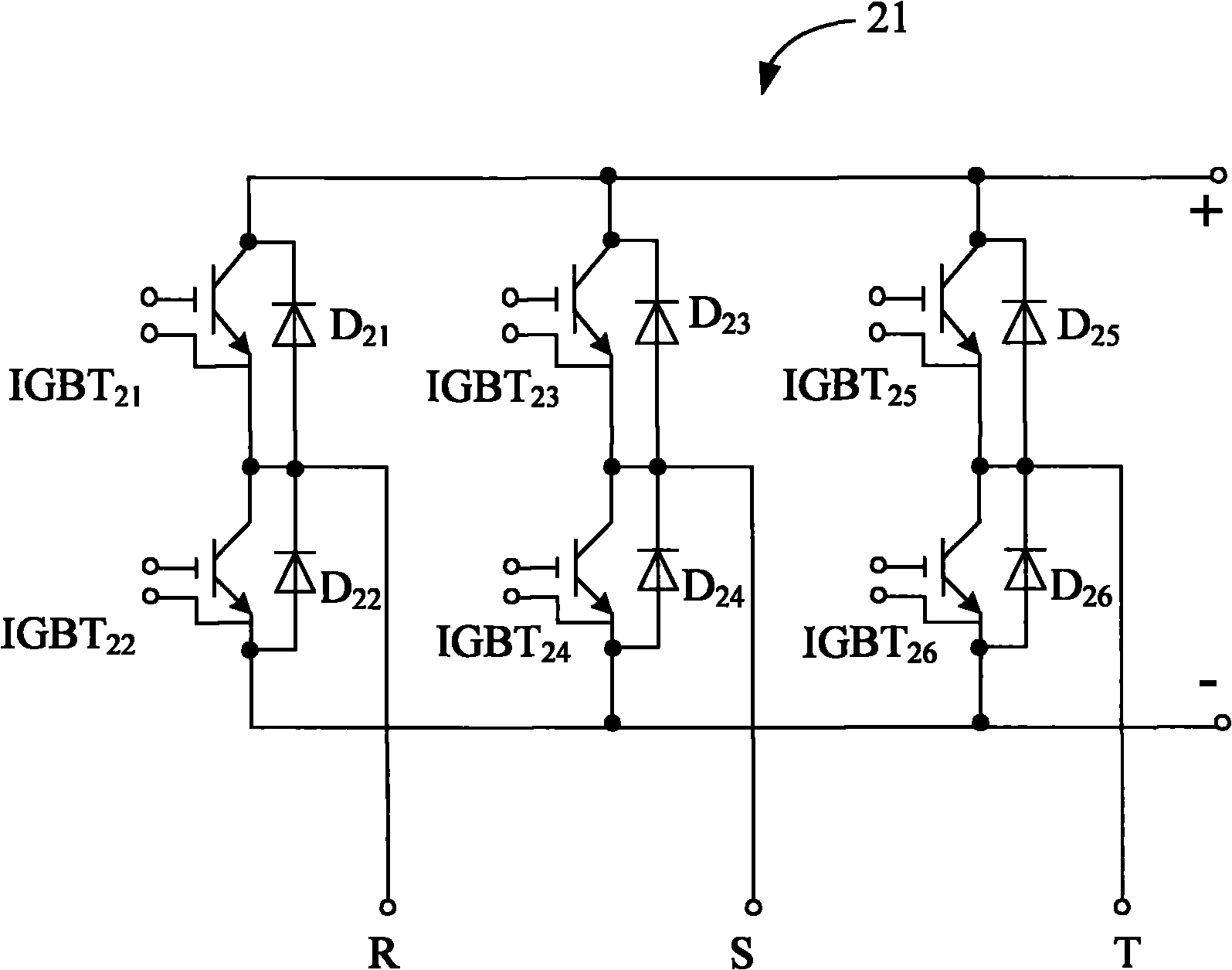 Three-phase synchronous rectification circuit and control method thereof