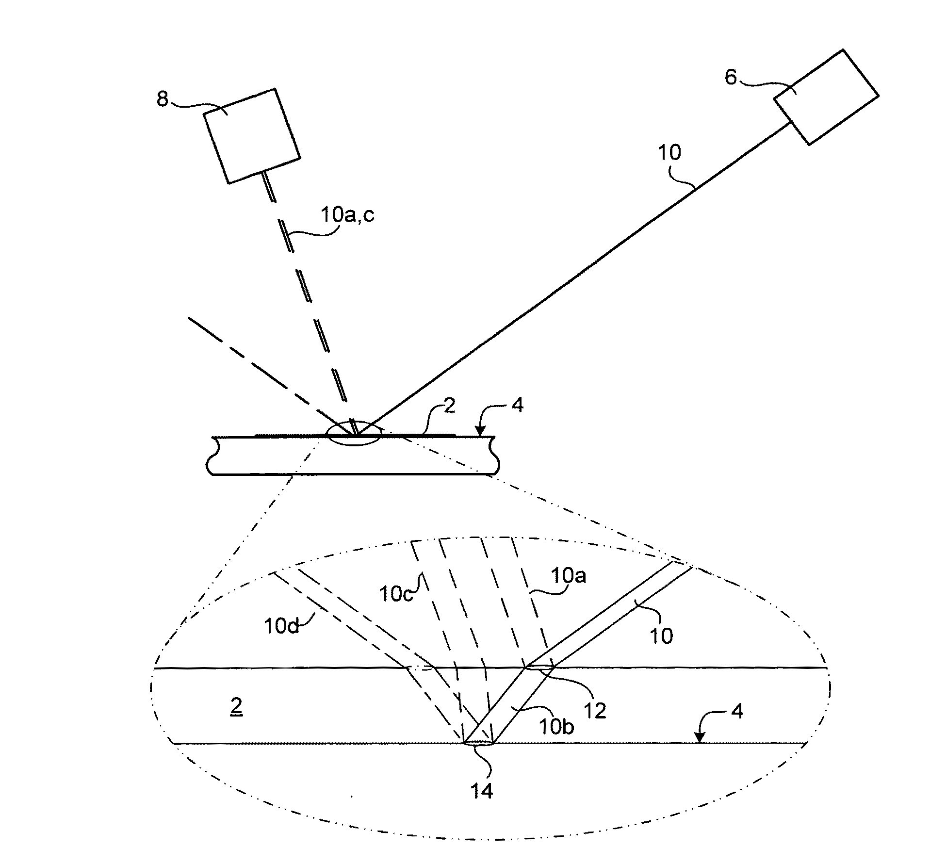 Method and apparatus for layer thickness measurement