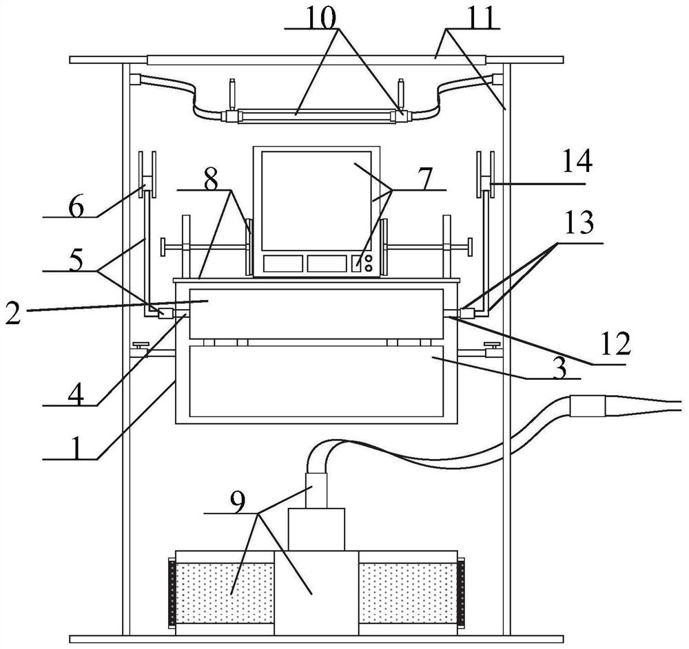 Intelligent electric meter verification device and use method thereof