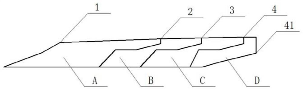 Reversible terrain boundary modeling method applied to hydraulic river model test