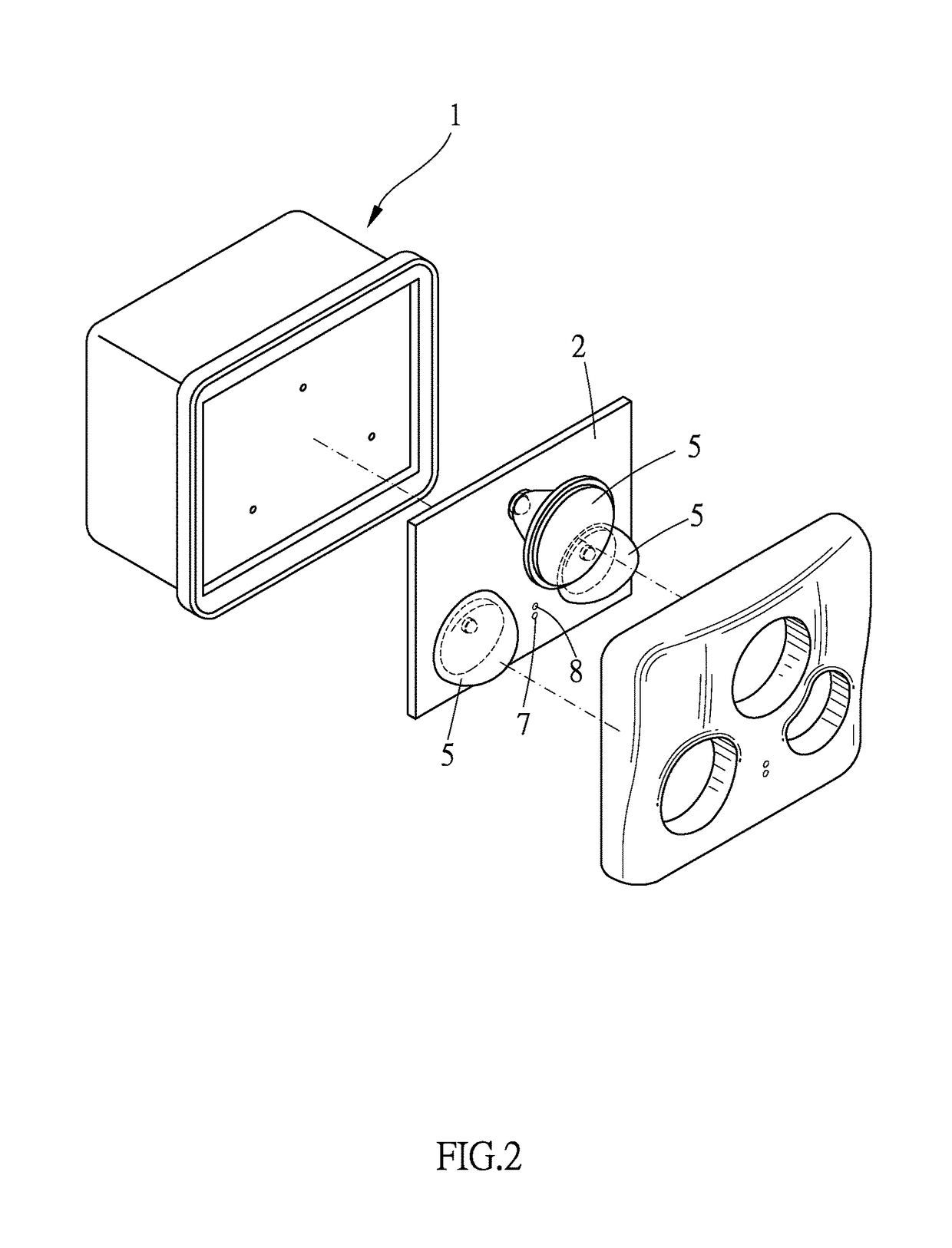 Head lamp device