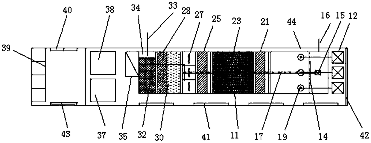 Movable water treatment system for drilling wastewater