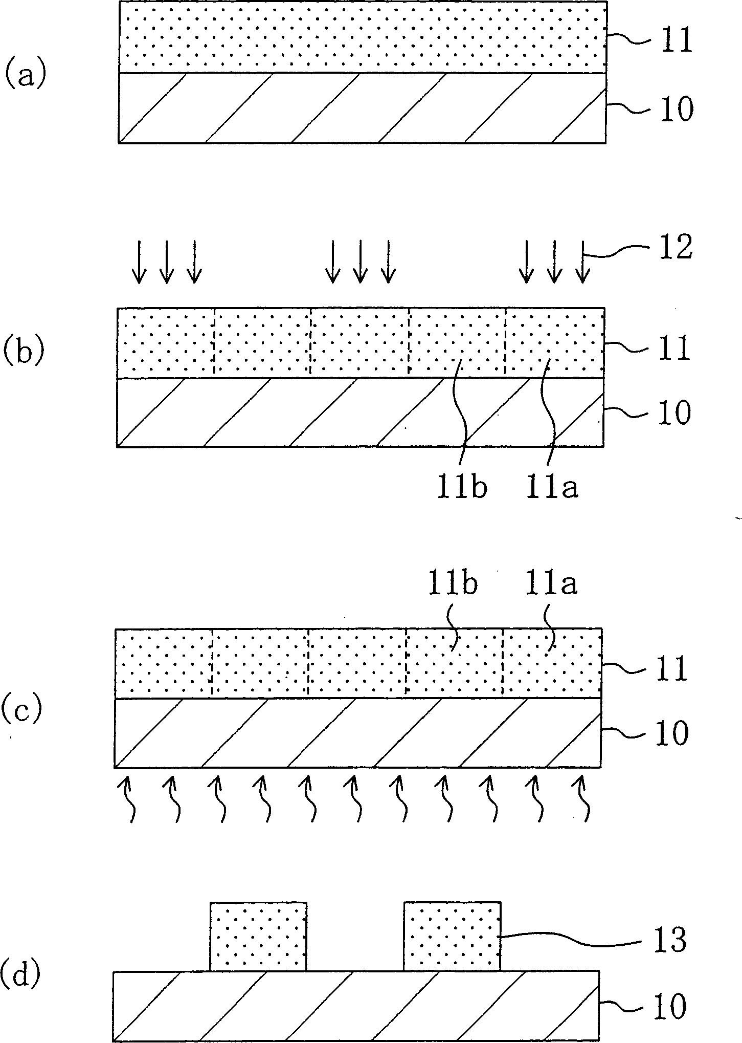 Pattern formation material, water-soluble material and pattern formation method