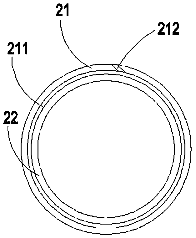 Pipeline capable of being mounted quickly