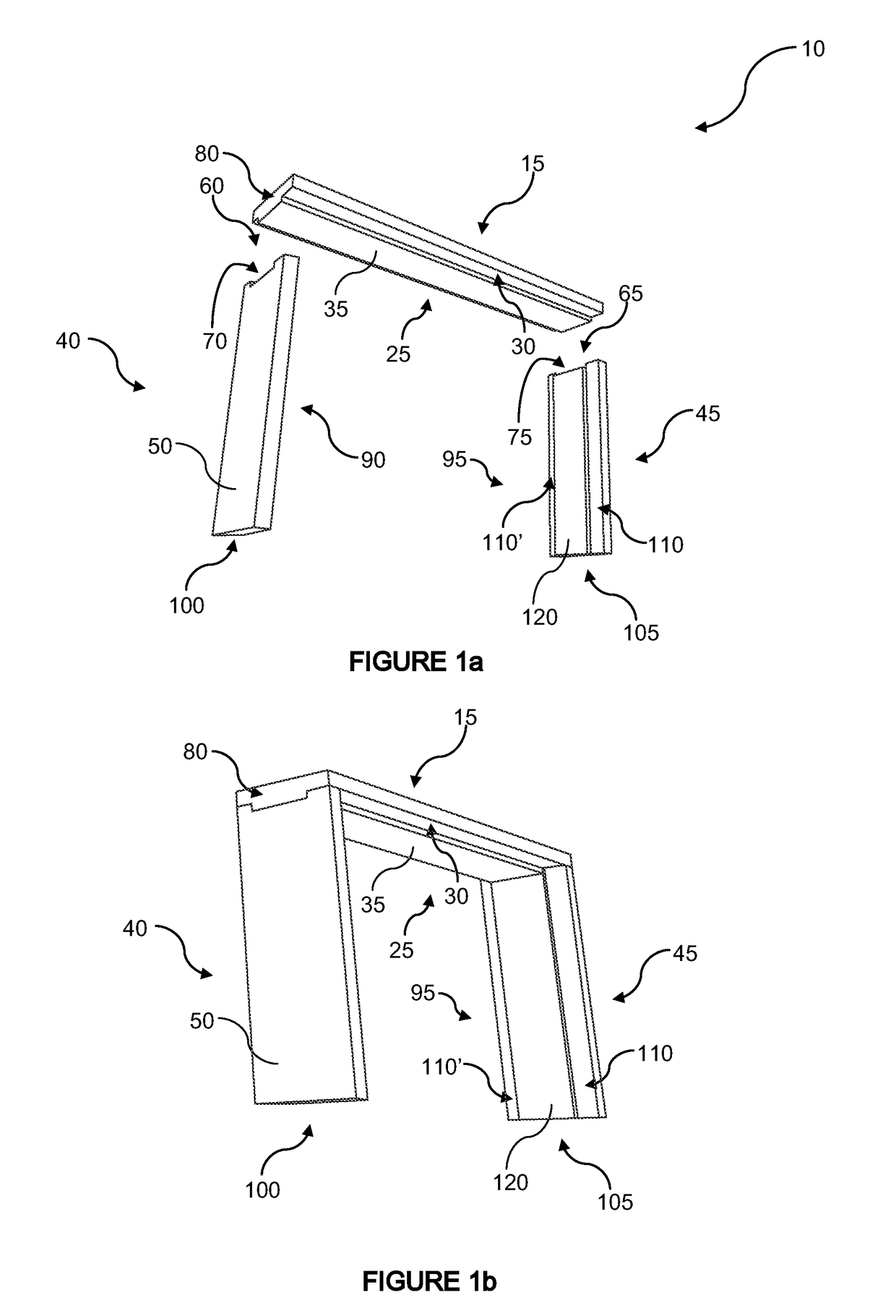 Frame assembly for a doorway