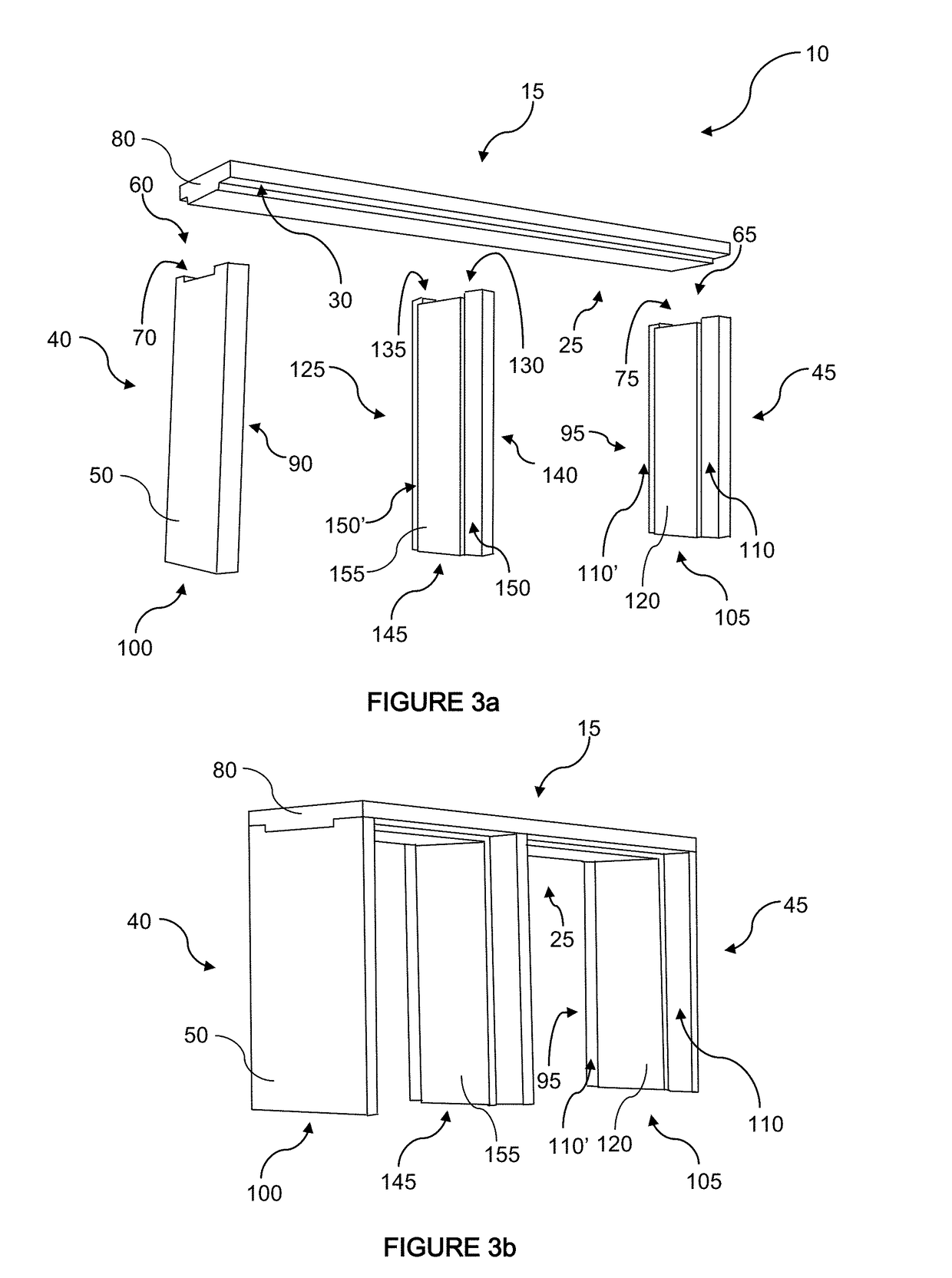 Frame assembly for a doorway