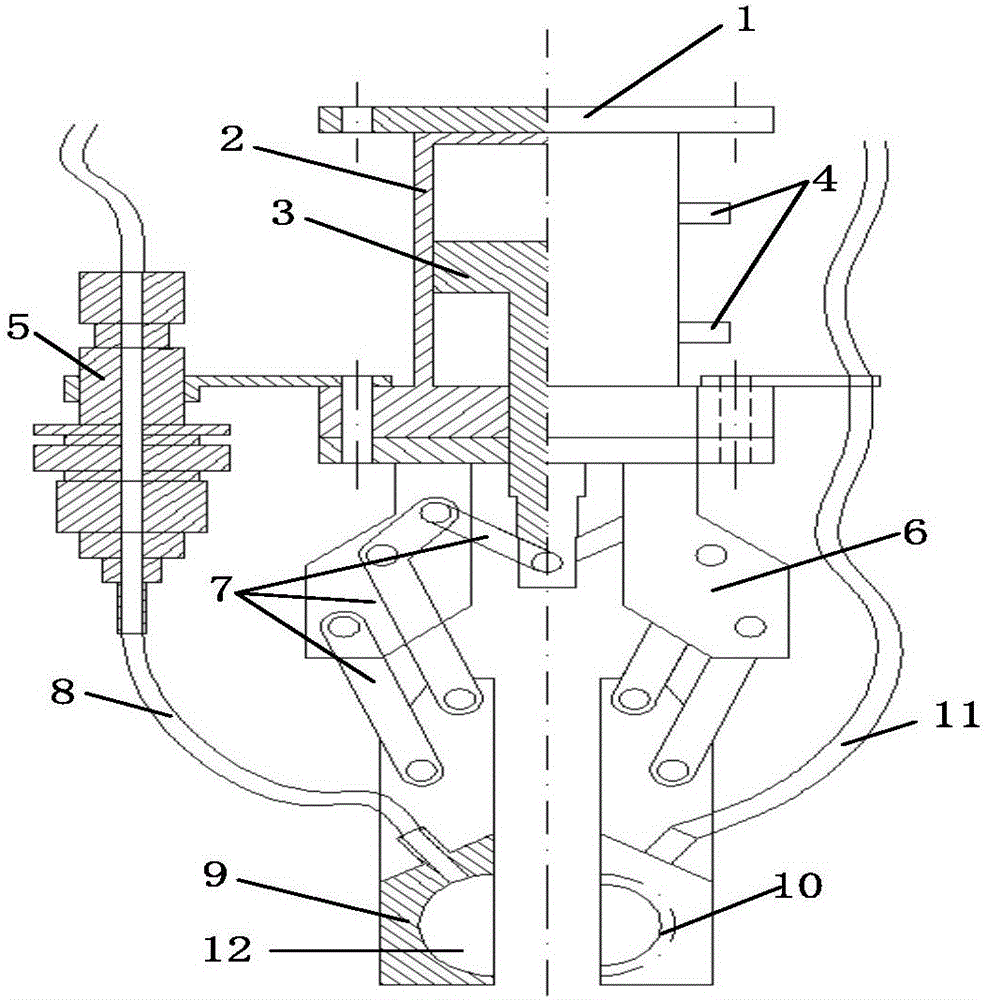 Manipulators for automated single-point leak testing