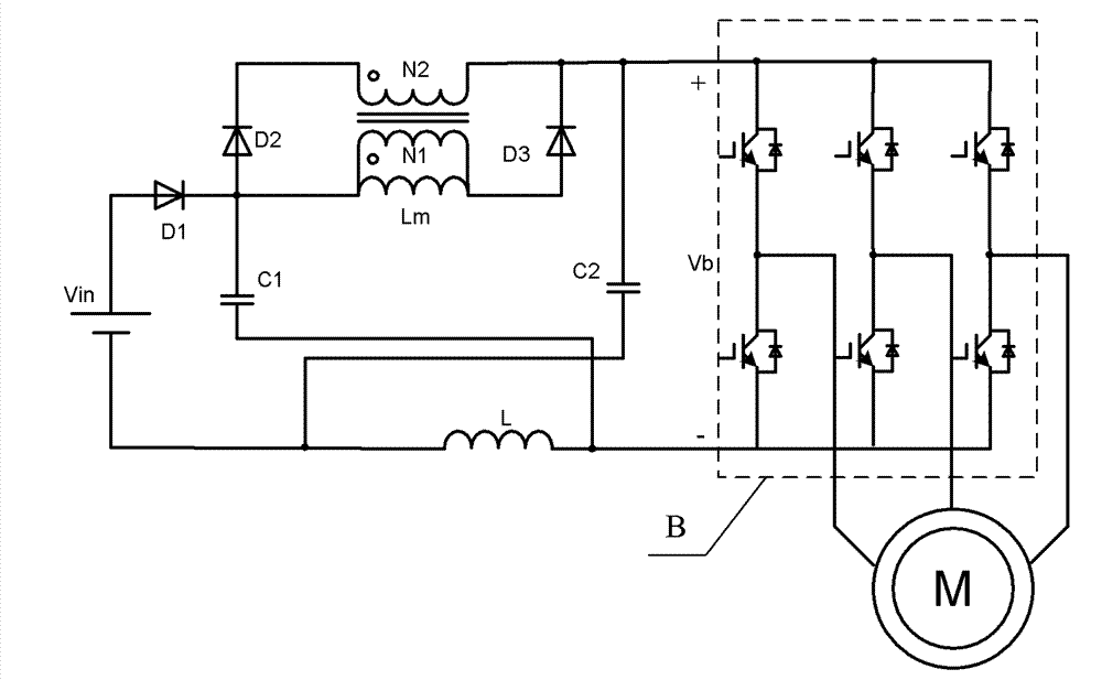 Single-stage boost inverter