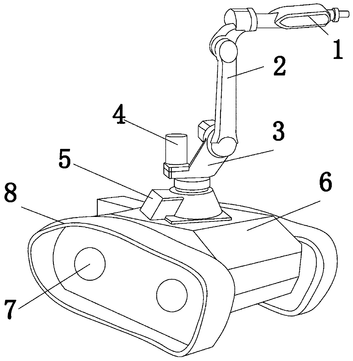 A multi-joint manipulator for multifunctional fire fighting intelligent equipment