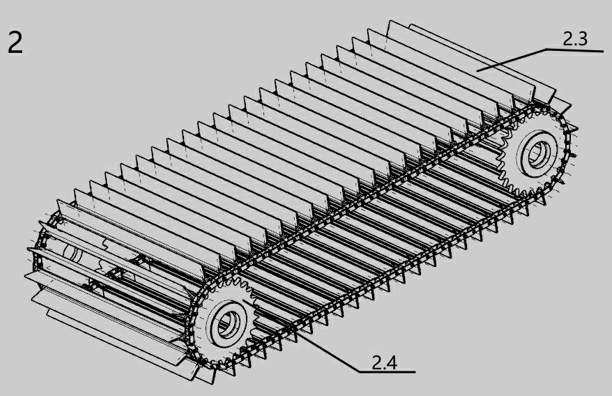 Ground dropped walnut harvesting machine