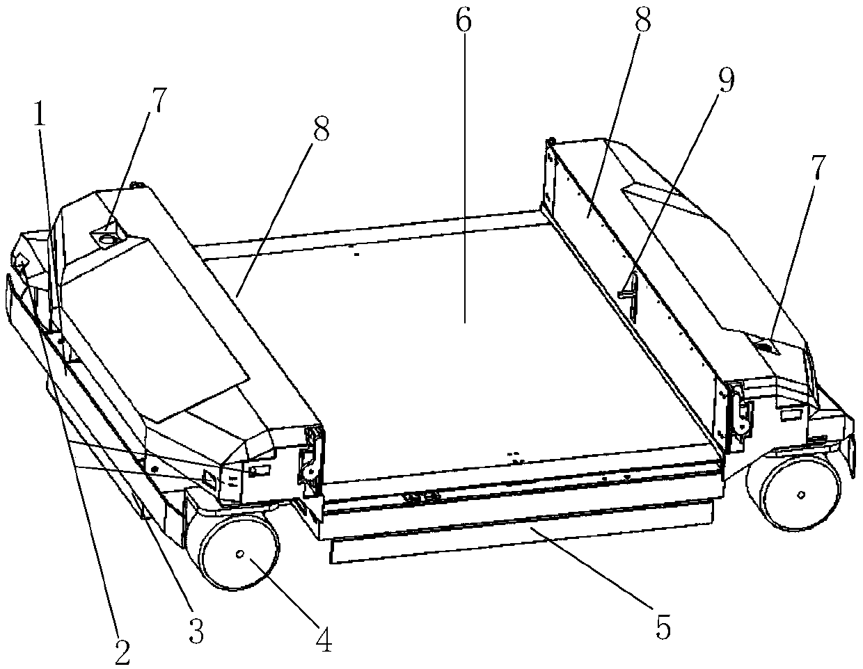 Intelligent storage truck