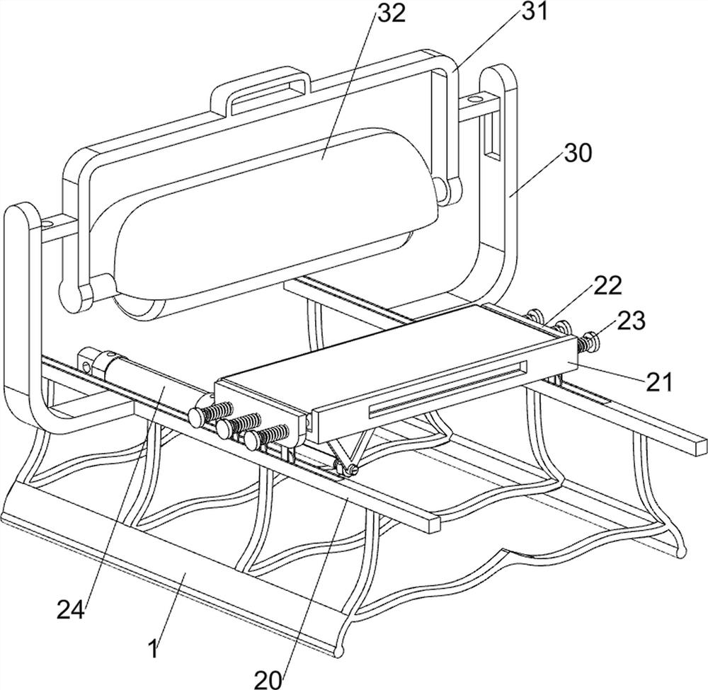 Grinding equipment for mounting plastic plate at bottom of mounting seat