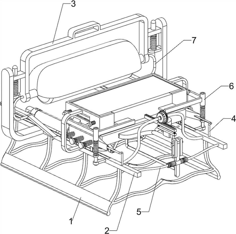 Grinding equipment for mounting plastic plate at bottom of mounting seat