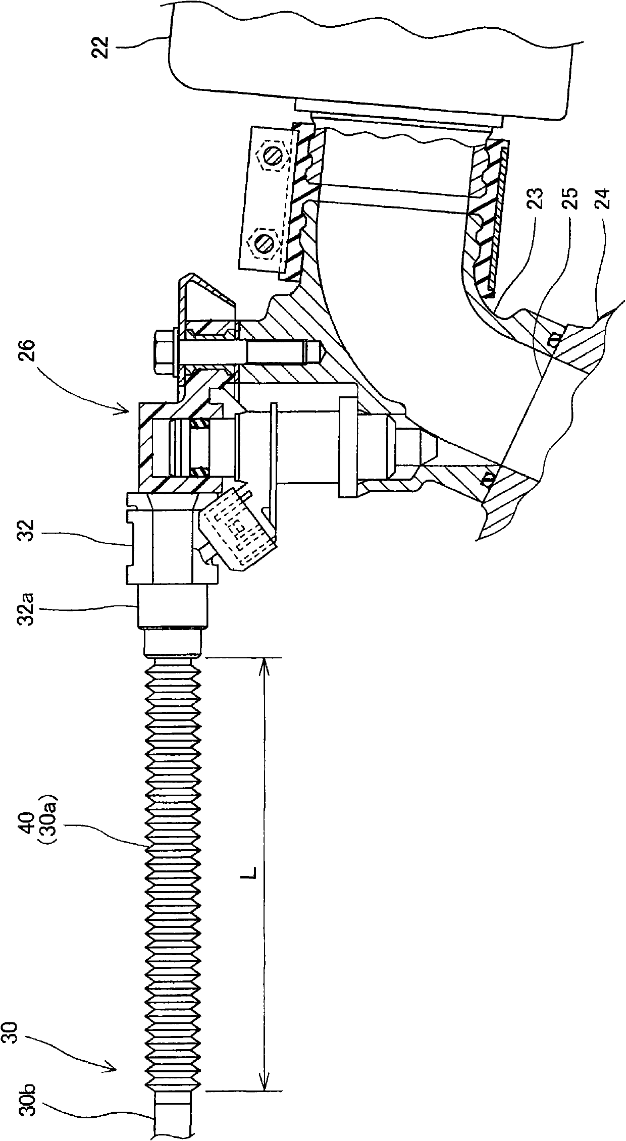 Fuel pressure adjusting device