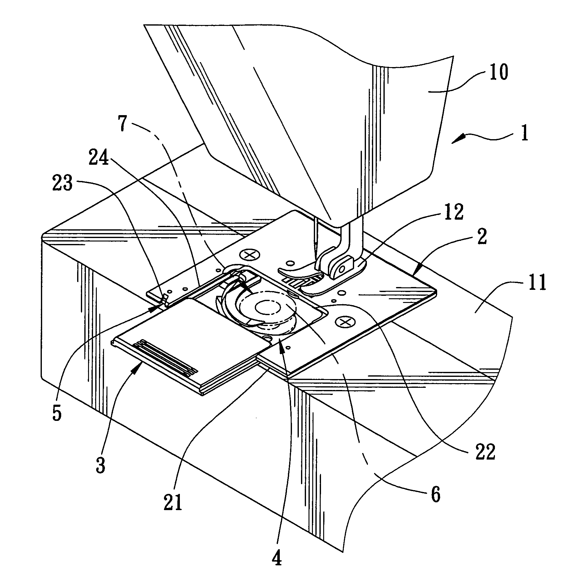 Sewing machine having a lower thread cutter