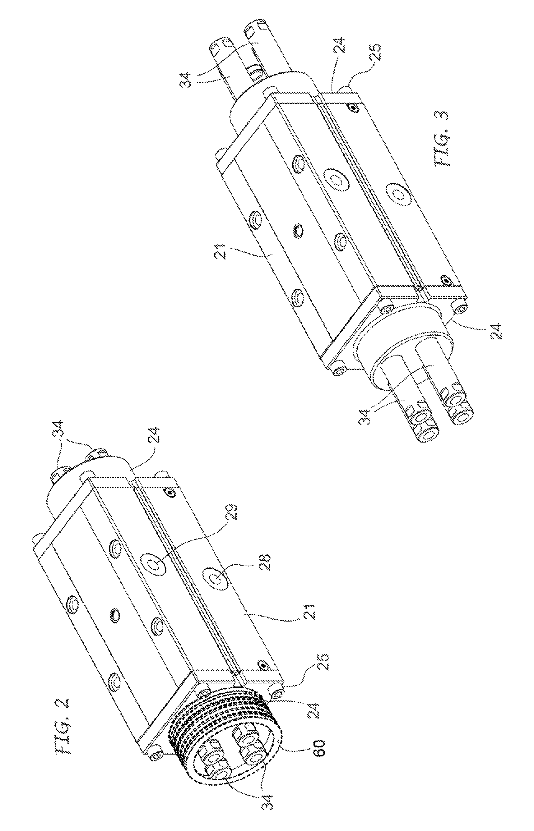 Parallel pneumatic gripper