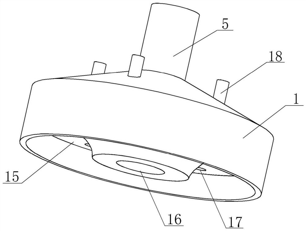 Intelligent repairing device for paint surface defects of automobile body covering part