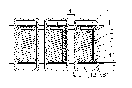 Epoxy resin pouring dry type transformer for electric locomotive