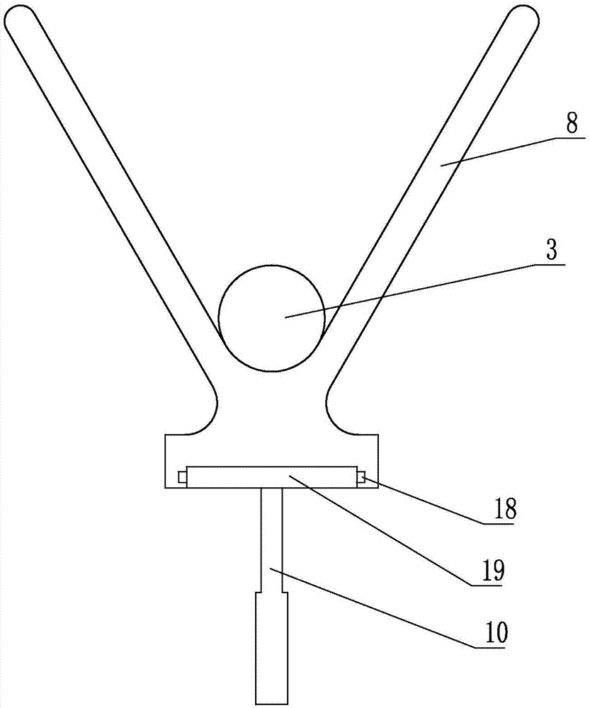 Underwater docking device used between underwater manned vehicles