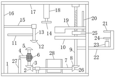 Rapid bending device for metal products