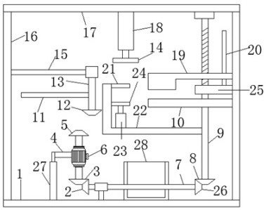 Rapid bending device for metal products