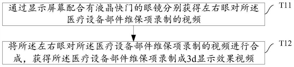 Large medical equipment maintenance interactive learning method and system