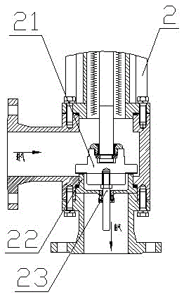 A dedusting process for high-tar and high-dust high-temperature gas