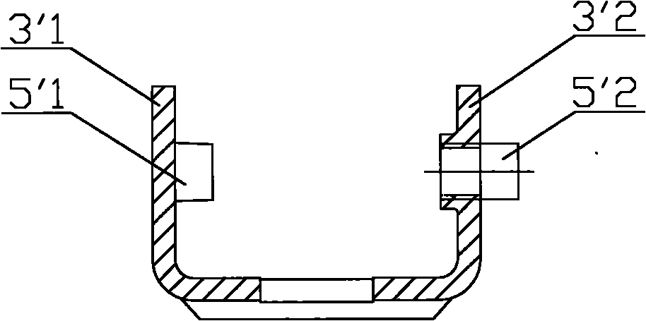 Electromagnetic valve connecting device, electromagnetic valve and heat exchange device