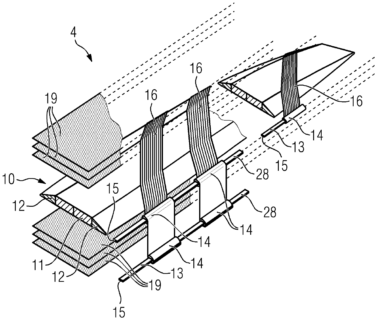 Spar cap, wind turbine blade, method for fabrication of both