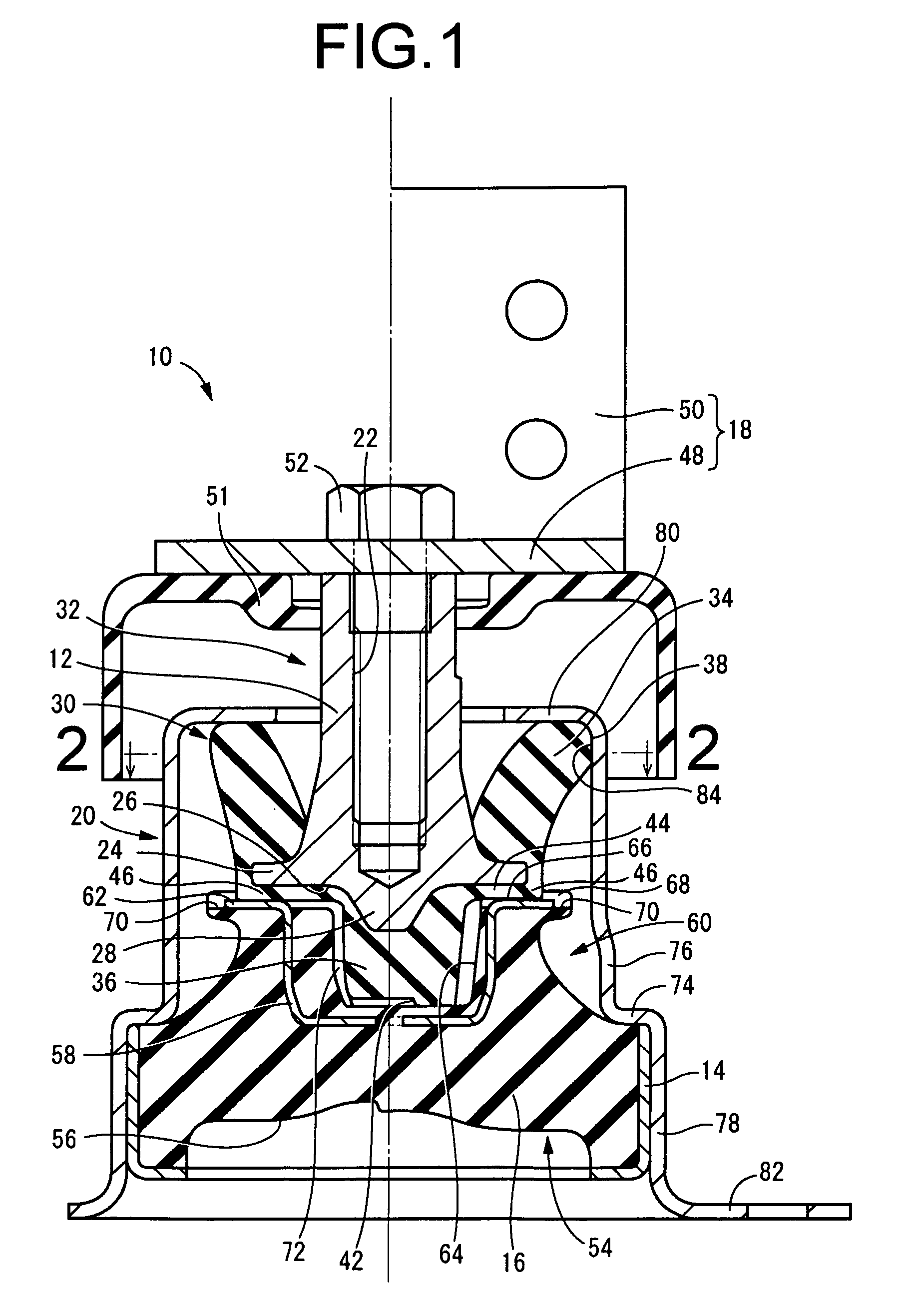 Vibration damping device