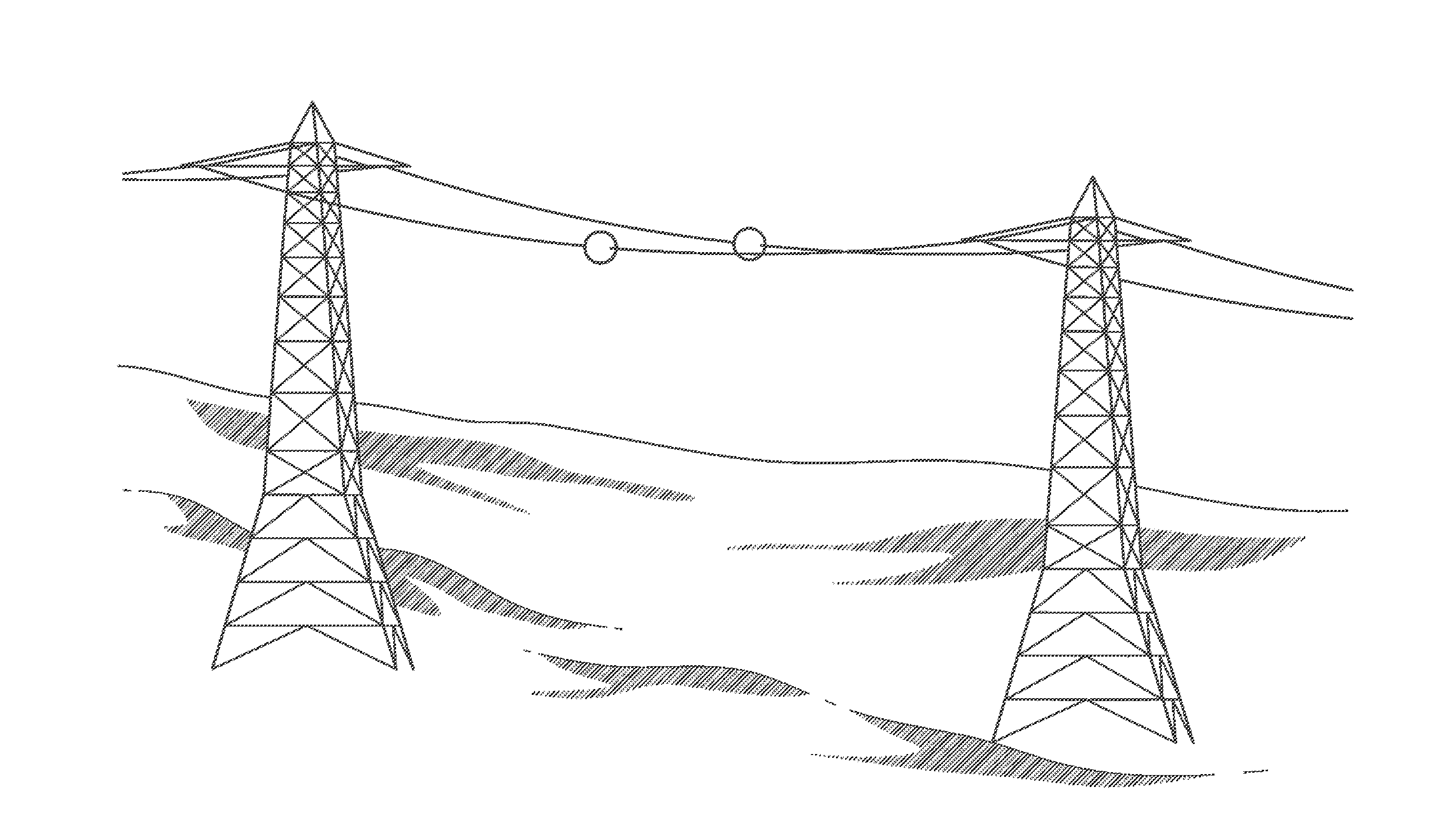 System and method to monitor powerlines