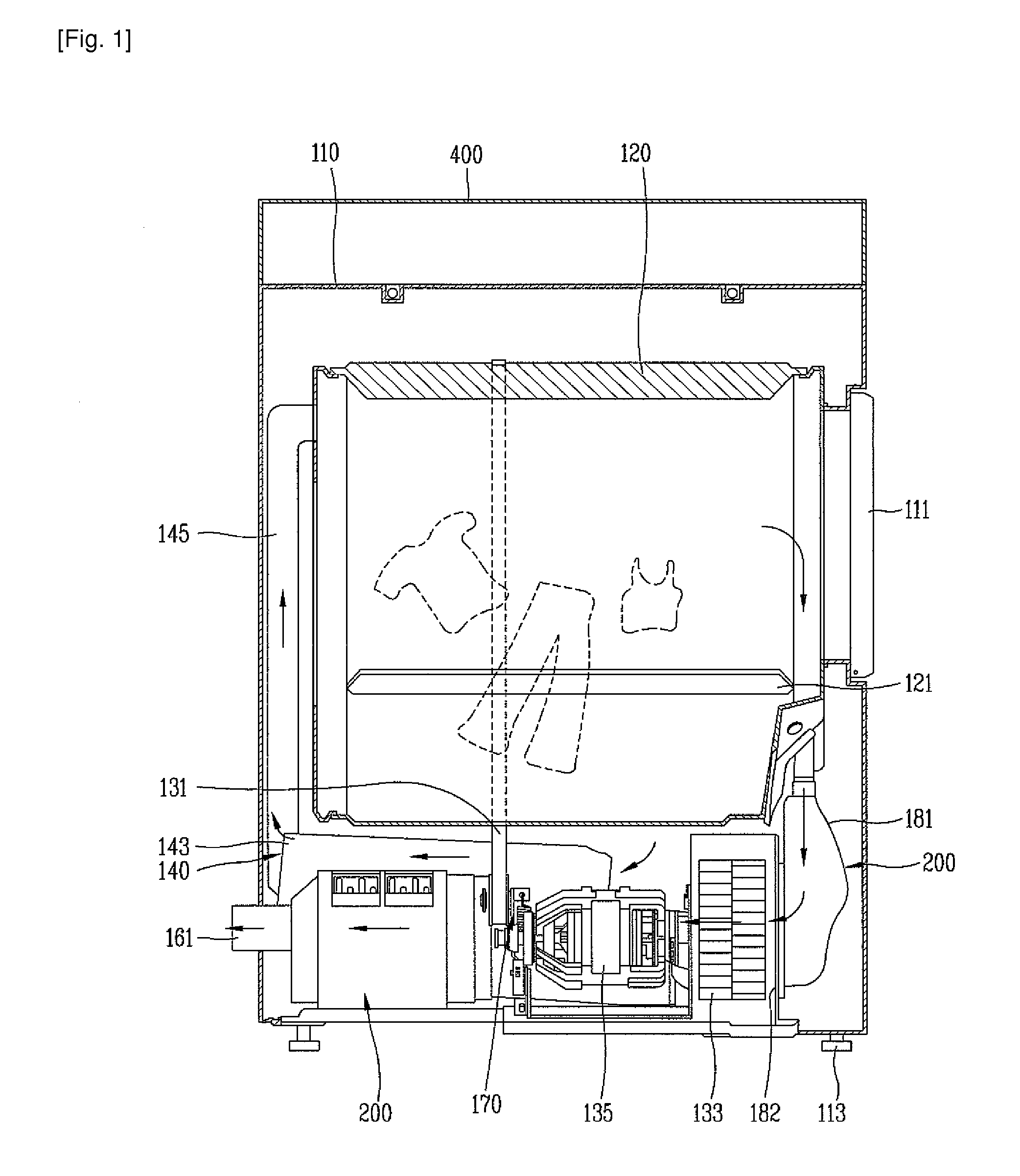 Dehumidifying apparatus for dryer