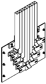 Channel type sorting mechanism of color selector and sorting method