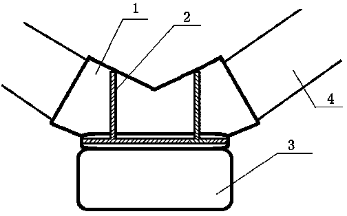 Condensate water counterflow prevention device of respirator