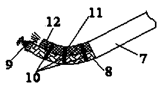 Paint spraying equipment in aircraft