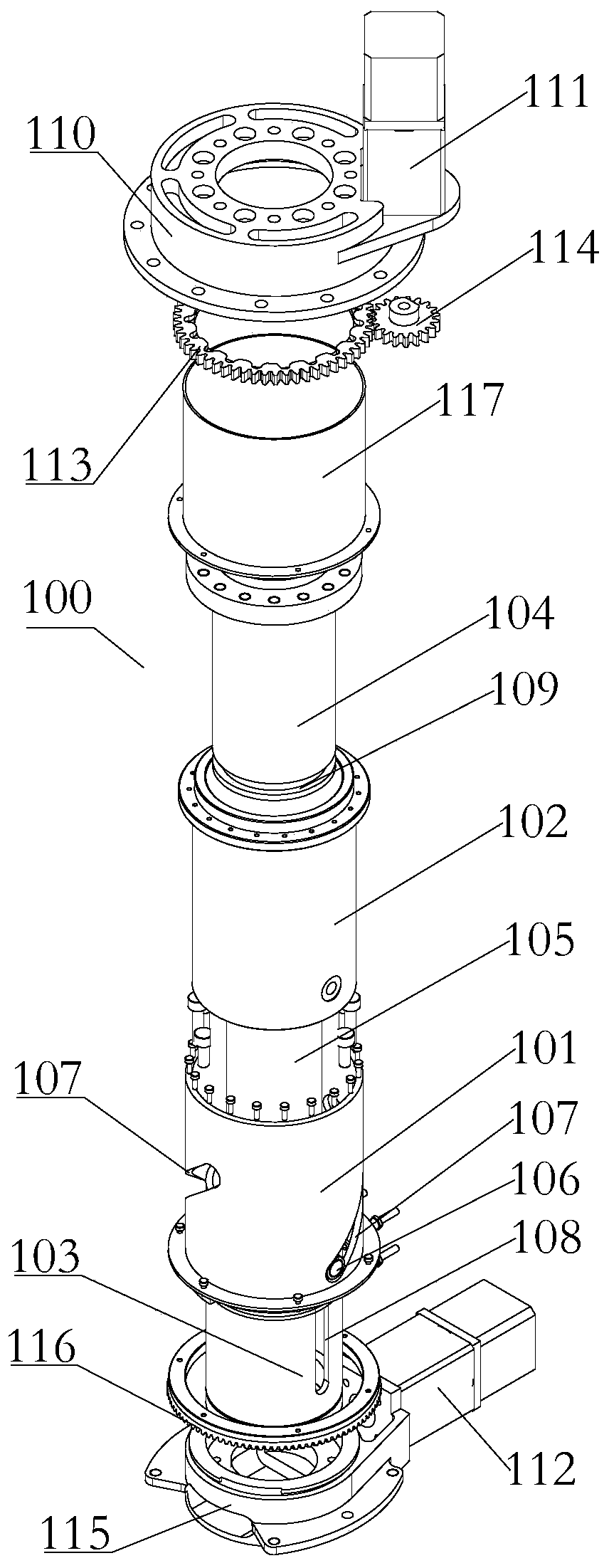 Material extravehicular exposure apparatus