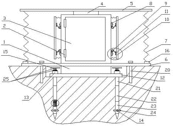 A power distribution cabinet suitable for use in harsh environments