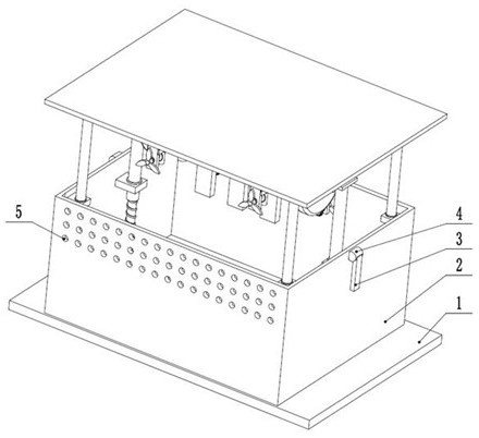 Rapid heat dissipation device for computer mainframe box