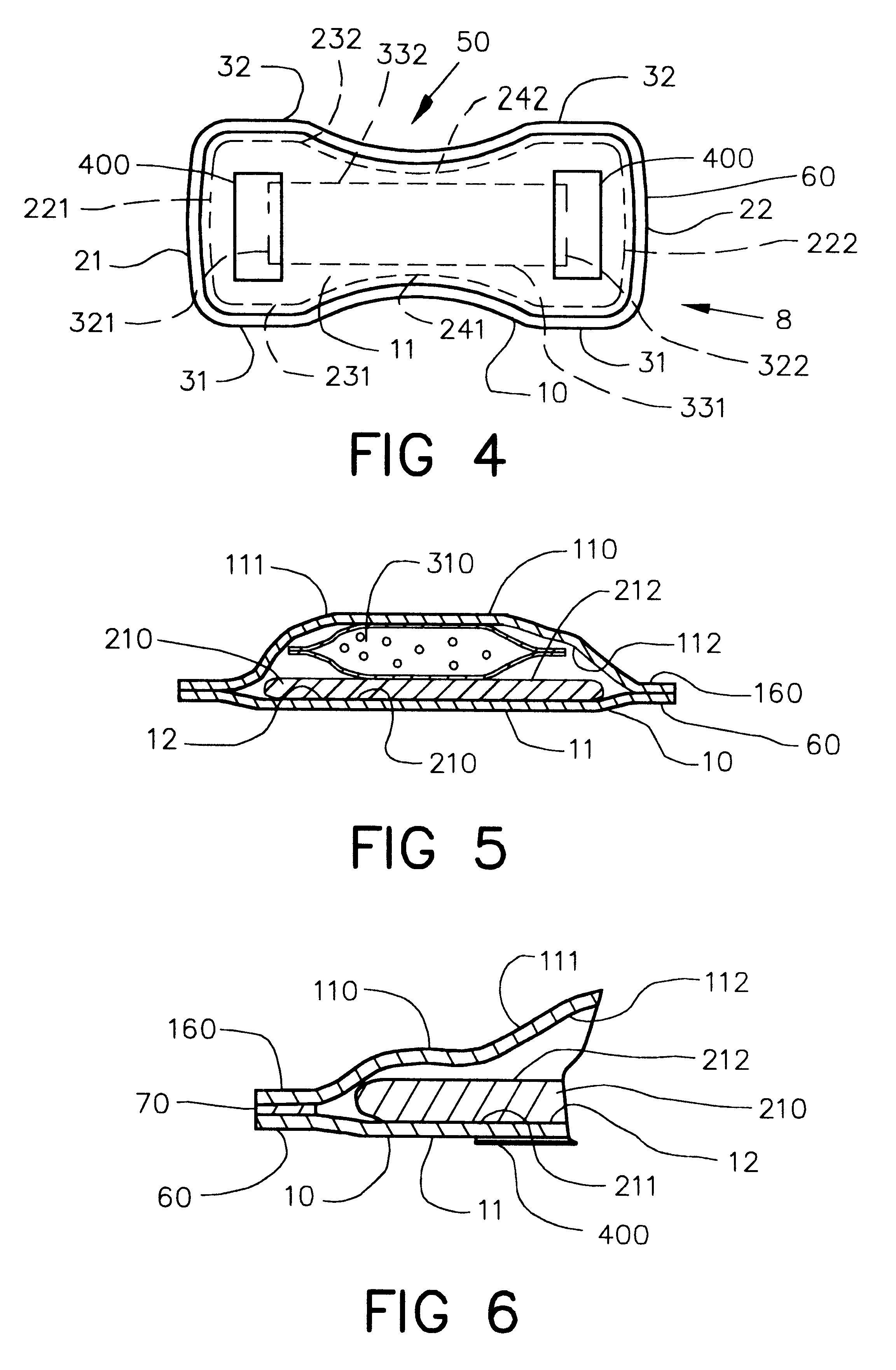 Absorbent pad and thermal pack