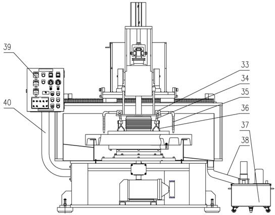 Down-attached single-side polisher