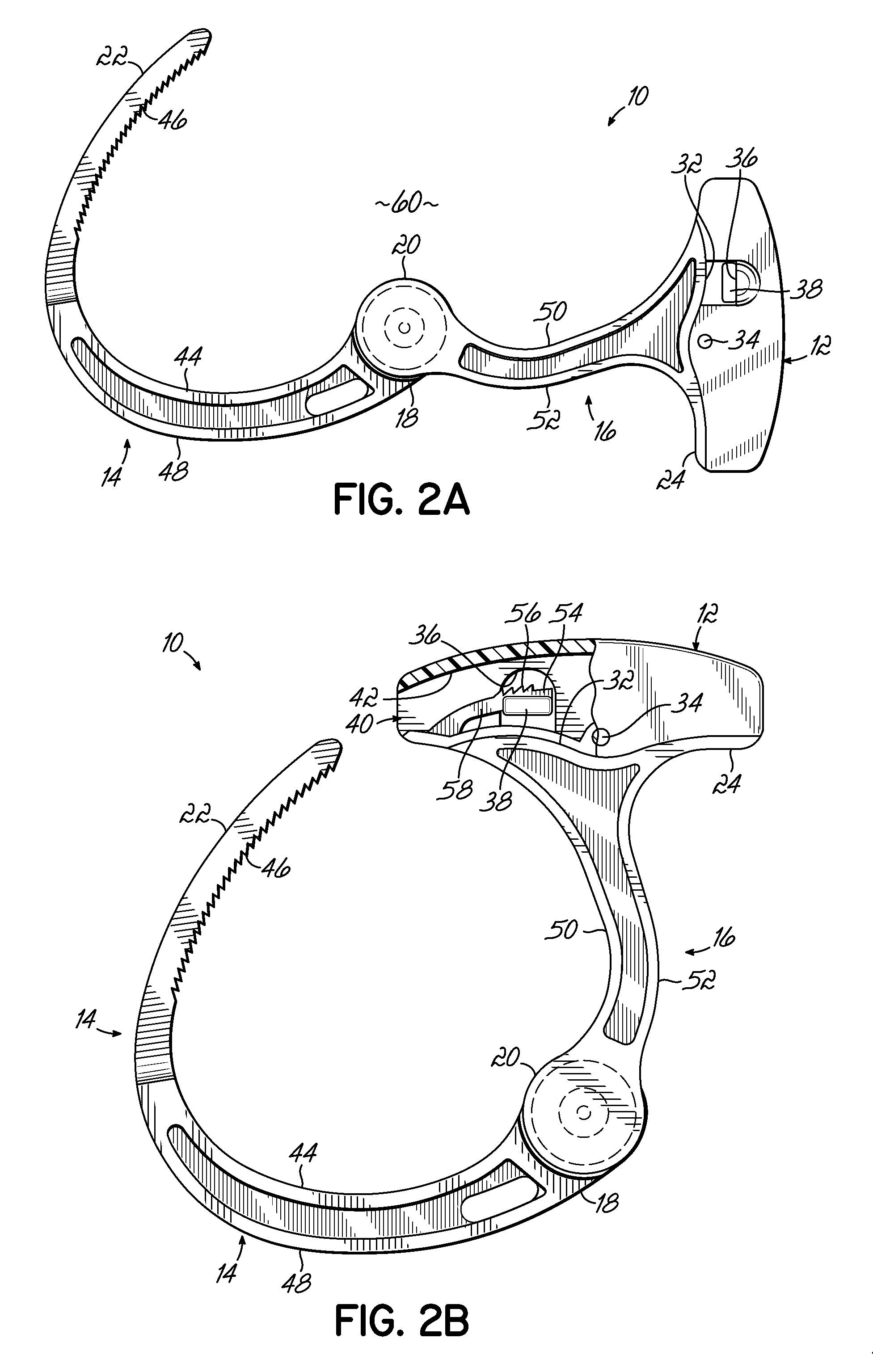 Self-aligning handling or storing device