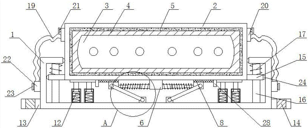 Waterproof anti-vibration communication equipment